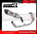 complete exhaust system with muffler DOMINATOR Full System HP6 fits the motorcycle Aprilia Tuareg 660 2021   2023 5