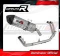complete exhaust system with muffler DOMINATOR Full System HP7 fits the motorcycle Aprilia Tuareg 660 2021   2023 5