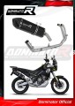 komplett DOMINATOR Full System HP7 FEKETE kipufogórendszer dobbal, amely illeszkedik az Aprilia Tuareg 660 2021 - 2023 motorkerékpárhoz 4