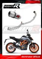 complete exhaust system with muffler DOMINATOR Full System GP fits the motorcycle KTM 390 Duke 2021   2023 2