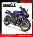 complete exhaust system with muffler DOMINATOR Full System GPS fits the motorcycle Yamaha YZF R6 2006   2016 7