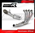 complete exhaust system with muffler DOMINATOR Full System GP3 EX fits the motorcycle Yamaha YZF R6 2006   2016 2