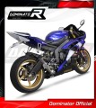 DOMINATOR Full System GP3 EX komplett kipufogórendszer kipufogódobbal a Yamaha YZF R6 2006 - 2016 motorkerékpárhoz 4