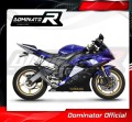 DOMINATOR Full System GP3 EX komplett kipufogórendszer kipufogódobbal a Yamaha YZF R6 2006 - 2016 motorkerékpárhoz 6