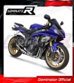 DOMINATOR Full System GP3 EX komplett kipufogórendszer kipufogódobbal a Yamaha YZF R6 2006 - 2016 motorkerékpárhoz 7