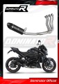 complete exhaust system with muffler DOMINATOR Full System HP8 BLACK fits the motorcycle Suzuki GSX S 1000 / F 2015   2020