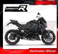 complete exhaust system with muffler DOMINATOR Full System HP8 BLACK fits the motorcycle Suzuki GSX S 1000 / F 2015   2020 4