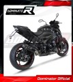 complete exhaust system with muffler DOMINATOR Full System HP8 BLACK fits the motorcycle Suzuki GSX S 1000 / F 2015   2020 3