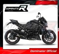 complete exhaust system with muffler DOMINATOR Full System HP8 BLACK fits the motorcycle Suzuki GSX S 1000 / F 2015   2020 4