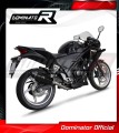 DOMINATOR HP3 FEKETE kipufogó dob Honda CBR 250 R 2011 - 2013 motorkerékpárhoz 3