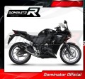 exhaust muffler DOMINATOR GP BLACK fits the motorcycle Honda CBR 250 R 2011   2013 4