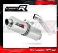 DOMINATOR Ovális kipufogó dob Kawasaki Z750 2004 - 2006 motorkerékpárhoz 2