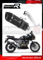 exhaust muffler DOMINATOR HP1 BLACK fits the motorcycle Kawasaki Z750 2004   2006