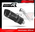 DOMINATOR HP1 FEKETE kipufogó dob Kawasaki Z750 2004 - 2006 motorkerékpárhoz 2