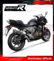 DOMINATOR HP1 FEKETE kipufogó dob Kawasaki Z750 2004 - 2006 motorkerékpárhoz 3