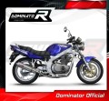 complete exhaust system with muffler DOMINATOR Full System ROUND fits the motorcycle Suzuki GS 500E 1989   2009 4