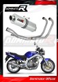 complete exhaust system with muffler DOMINATOR Full System oval fits the motorcycle Suzuki GS 500E 1989   2009