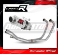teljes DOMINATOR Full System GP1 kipufogórendszer kipufogódobbal a Suzuki GS 500E 1989 - 2009 motorkerékpárhoz 2