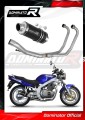 komplett DOMINATOR Full System GP1 FEKETE kipufogórendszer dobbal, Suzuki GS 500E 1989 - 2009 motorkerékpárhoz