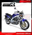complete exhaust system with muffler DOMINATOR Full System ROUND fits the motorcycle Suzuki GS 500F 2004   2014 5