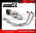 complete exhaust system with muffler DOMINATOR Full System HP1 fits the motorcycle Suzuki GS 500F 2004   2014 2