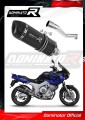 exhaust muffler DOMINATOR HP1 BLACK fits the motorcycle Yamaha TDM 850 Right Side 1996   2001