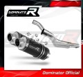DOMINATOR GP1 FEKETE kipufogó dob Yamaha TDM 850 1996 - 2001 motorkerékpárhoz 2