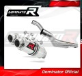 exhaust muffler DOMINATOR GP1 fits the motorcycle Yamaha TDM 850 1996   2001 2