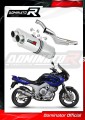 exhaust muffler DOMINATOR oval fits the motorcycle Yamaha TDM 850 1991   1995