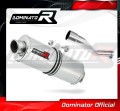 exhaust muffler DOMINATOR oval fits the motorcycle Yamaha TDM 850 Right Side 1996   2001 2