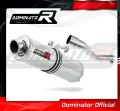 DOMINATOR kerek kipufogó dob, amely illeszkedik a Yamaha TDM 850 jobb oldali 1991 - 1995 motorkerékpárhoz 2