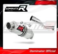 exhaust muffler DOMINATOR GP1 fits the motorcycle Yamaha TDM 850 Right Side 1991   1995 2