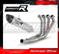 complete exhaust system with muffler DOMINATOR Full System HP8 fits the motorcycle Yamaha YZF R6 2006   2016 2