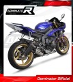complete exhaust system with muffler DOMINATOR Full System HP8 fits the motorcycle Yamaha YZF R6 2006   2016 3