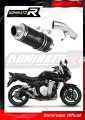 DOMINATOR GP1 FEKETE kipufogó dob, amely illeszkedik a Suzuki GSF 1250 N / S BANDIT 2007 - 2016 motorkerékpárhoz