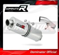 DOMINATOR ovális kipufogó dob Suzuki GSF 650 BANDIT N / S 2007 - 2016 motorkerékpárhoz 2