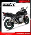 DOMINATOR ovális kipufogó dob Suzuki GSF 650 BANDIT N / S 2007 - 2016 motorkerékpárhoz 3