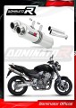exhaust muffler DOMINATOR ROUND fits the motorcycle Honda CB 900F HORNET 2002   2007