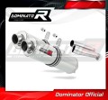 DOMINATOR kerek kipufogó hangtompító Honda CB 900F HORNET 2002 - 2007 motorkerékpárhoz 4