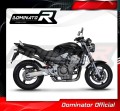 exhaust muffler DOMINATOR GP BLACK fits the motorcycle Honda CB 900F HORNET 2002   2007 4