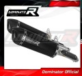 exhaust muffler DOMINATOR HP1 BLACK fits the motorcycle Honda CB 900F HORNET 2002   2007 2
