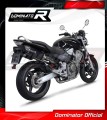 DOMINATOR HP1 FEKETE kipufogó dob, amely illeszkedik a Honda CB 900F HORNET 2002 - 2007 motorkerékpárhoz 3