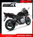 complete exhaust system with muffler DOMINATOR Full System HP1 BLACK fits the motorcycle Suzuki GSF 1250 N / S BANDIT 2007   2016 3
