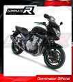 complete exhaust system with muffler DOMINATOR Full System HP1 BLACK fits the motorcycle Suzuki GSF 1250 N / S BANDIT 2007   2016 5