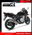 DOMINATOR teljes kipufogórendszer ovális dobbal a Suzuki GSF 650 BANDIT N / S 2007 - 2016 motorkerékpárhoz 3