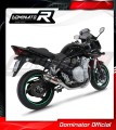 teljes kipufogórendszer DOMINATOR Full System GP1 kipufogódobbal Suzuki GSF 650 BANDIT N / S 2007 - 2016 motorkerékpárhoz 3