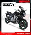 complete exhaust system with muffler DOMINATOR Full System GP1 fits the motorcycle Suzuki GSF 650 BANDIT N / S 2007   2016 5