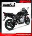 teljes kipufogórendszer DOMINATOR Full System GP1 FEKETE kipufogódobbal a Suzuki GSF 650 BANDIT N / S 2007 - 2016 motorkerékpárhoz 3