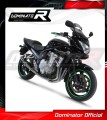 teljes kipufogórendszer DOMINATOR Full System GP1 FEKETE kipufogódobbal a Suzuki GSF 650 BANDIT N / S 2007 - 2016 motorkerékpárhoz 5