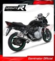 DOMINATOR Full System HP1 komplett kipufogórendszer dobbal, amely illeszkedik a Suzuki GSF 650 BANDIT N / S 2007 - 2016 motorkerékpárhoz 3